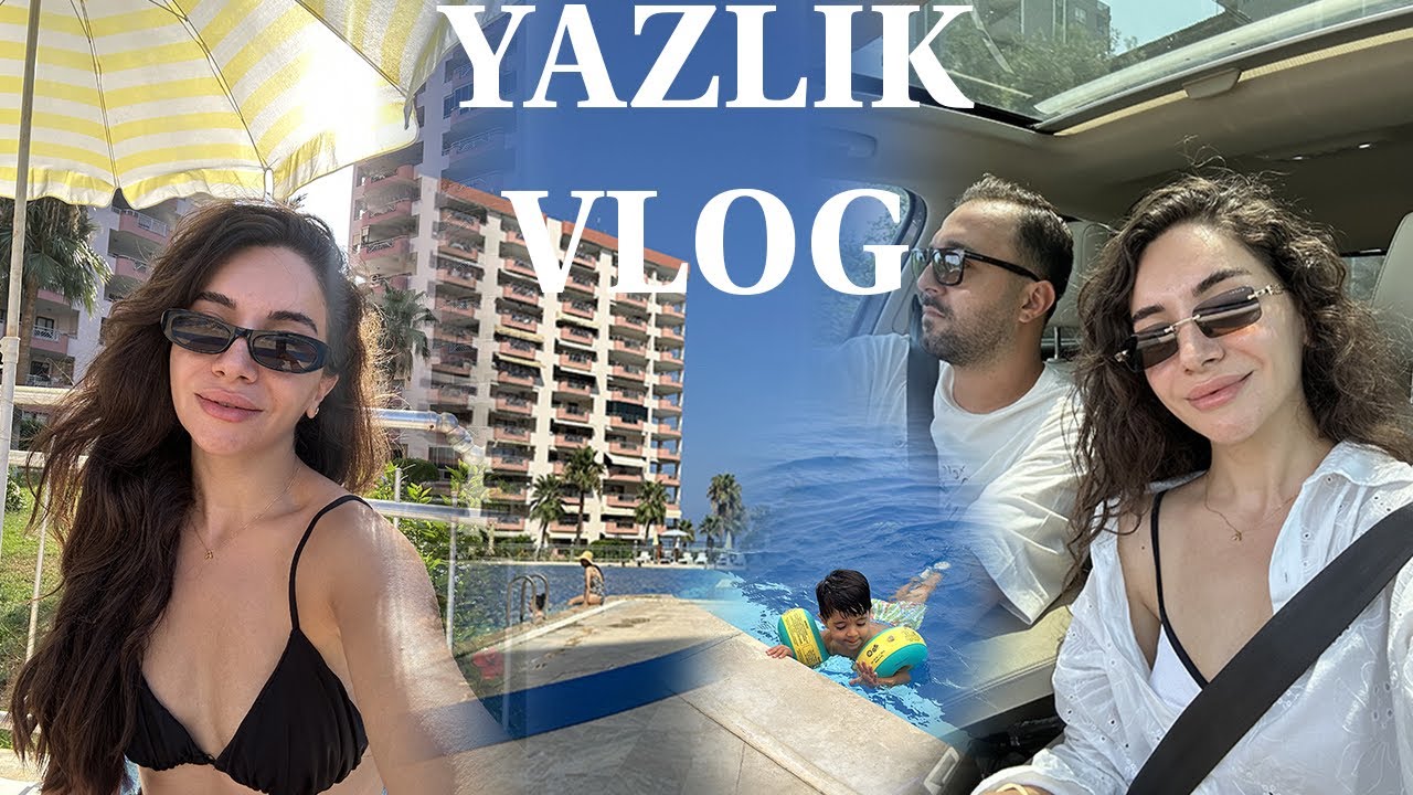 Yazlık Vlog 🏖️| Arkadaşlarımız gece oturmasına geldi | Kayınvalidemle hafta sonu tatilimiz #reklam 