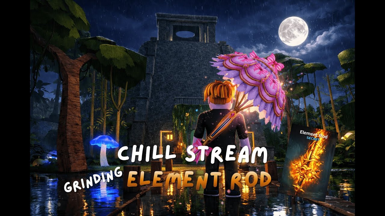 🔴 LIVE!! CHILL STREAM DAY 1 PINDAH KOSAN KE SACRED TEMPLE | FISH IT [ ROBLOX ]