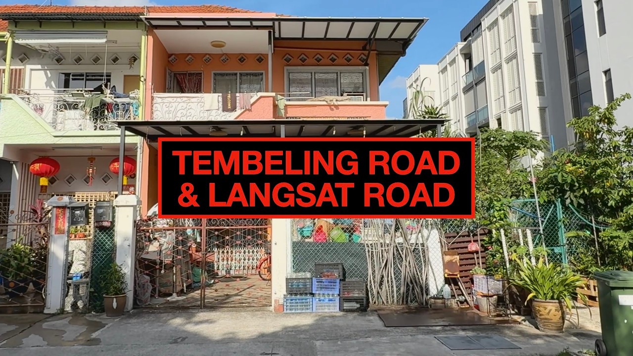 STREETS OF SINGAPORE: TEMBELING ROAD & LANGSAT ROAD #walkingtour