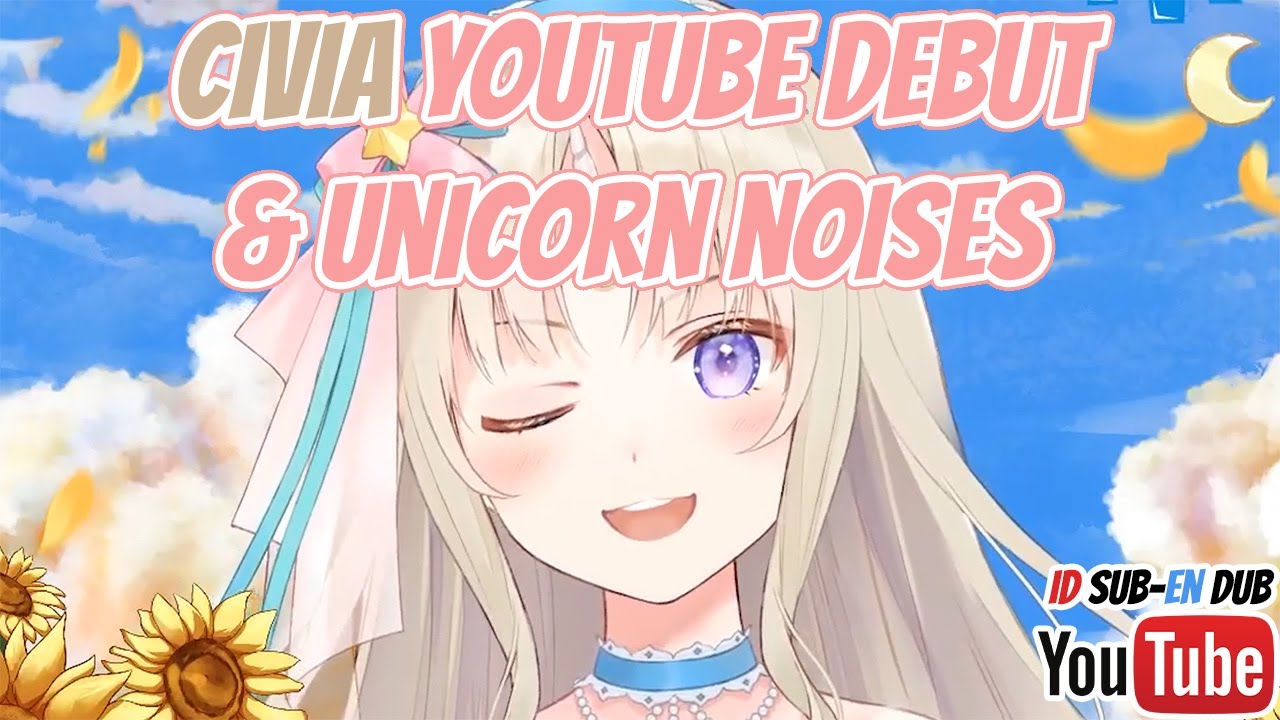 Civia from hololiveCN Debut on YouTube She Speak Fluent English