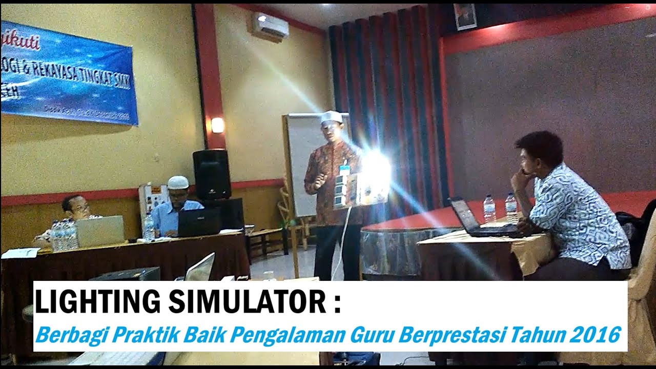Presentasi Gupres tahun 2016 (Lighting Simulator)