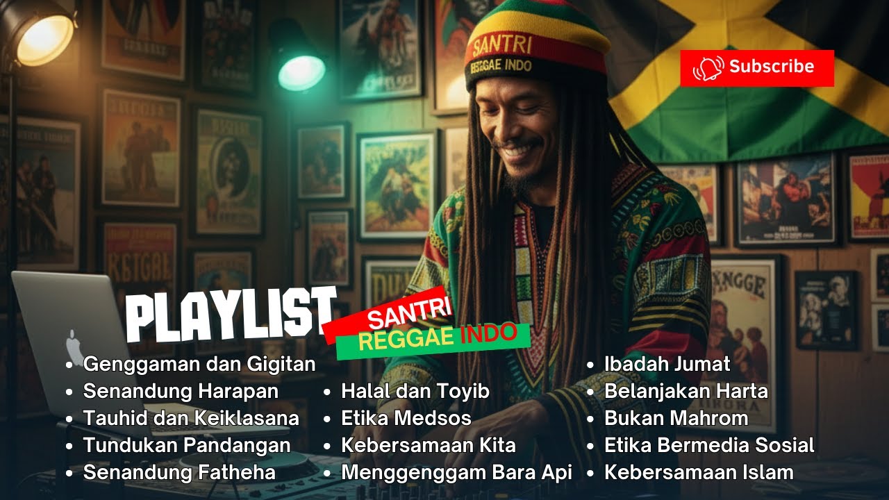 🎶 KUMPULAN LAGU REGGAE ISLAM 2025 | Tauhid dan Keikhlasan | Santri Reggae Indo