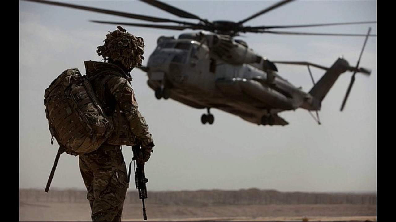 SAS sniper kills THREE ISIS fighters with a single shot during an operation in  remote Iraqi village