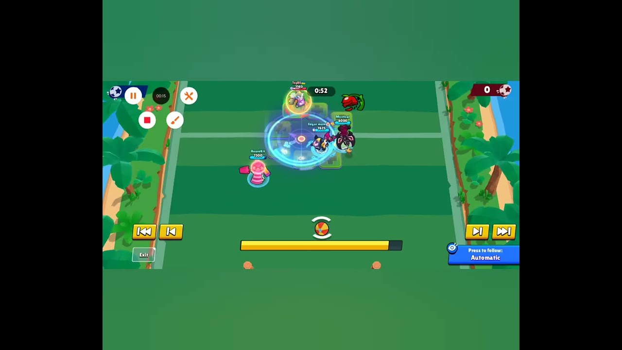 Glitches in the name update. #brawlstars 
