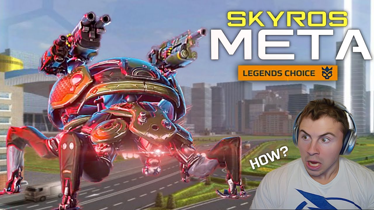 How Is This Possible...? Skyros Is Actually Top Of The Meta - Skyros Resurgence | War Robots