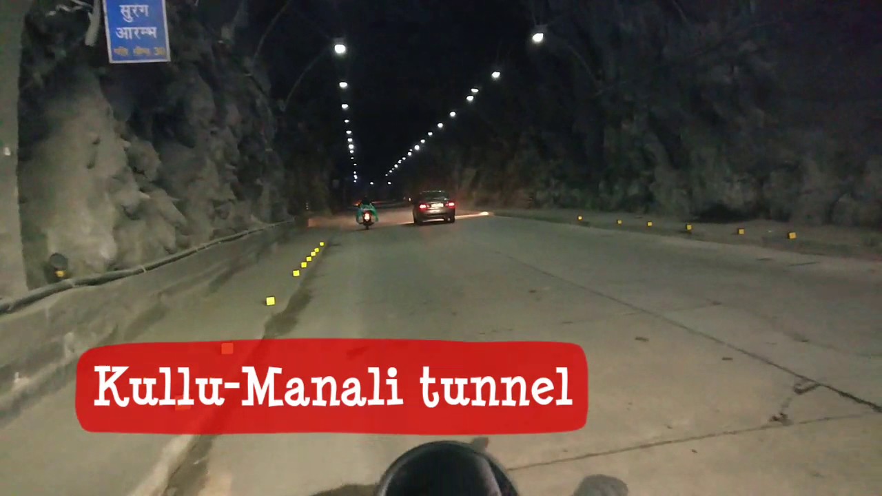 Kullu-Manali tunnel 3km ride