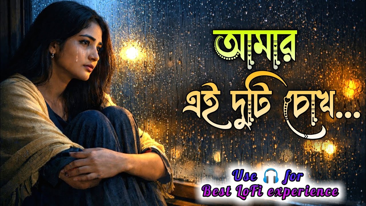 আমার এই দুটি চোখ 💔 | Emotional Bengali Sad Song 2026 | Lofi | Mon Pakhi Studio