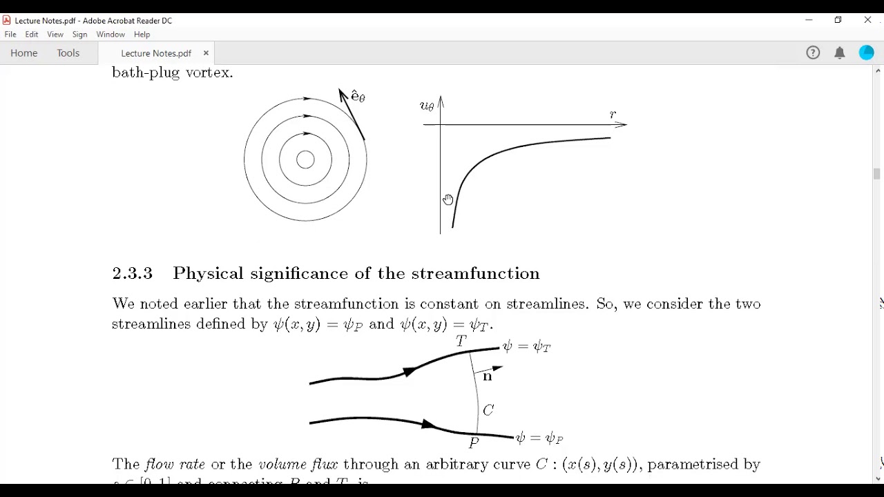 Axis symmetric Flow and Stokes Stream function