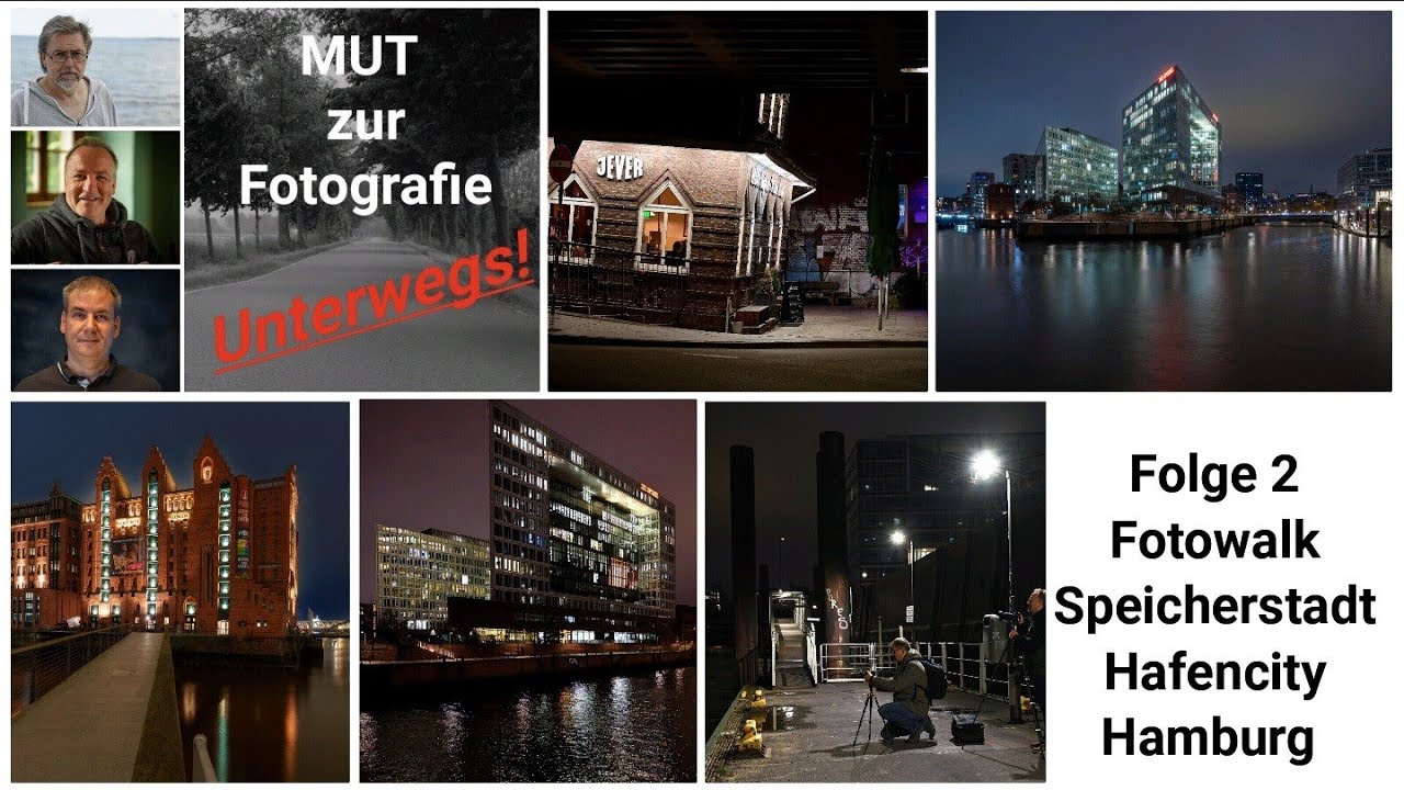 Nachtfotografie in der Hamburger Speicherstadt