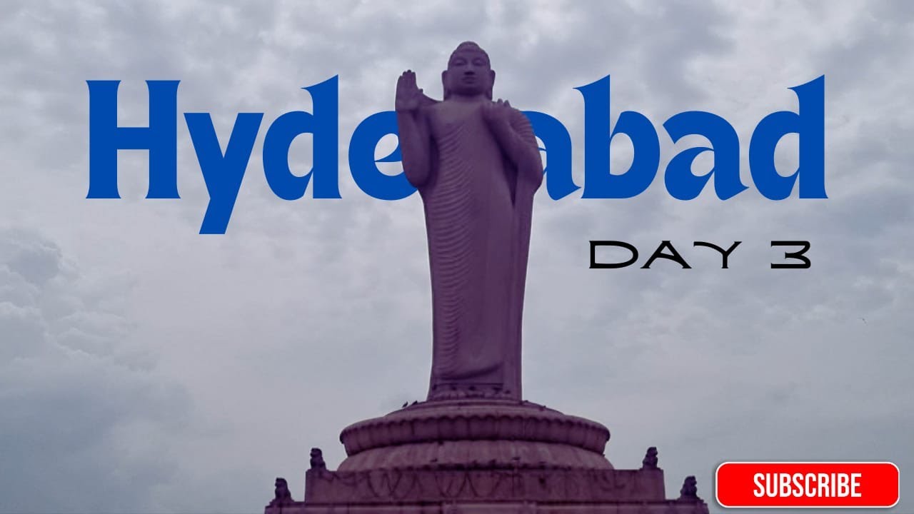 Hyderabad Day 3 – Birla Mandir, Buddha Statue, Niloufer Cafe & Pista House | Things to do #hyderabad