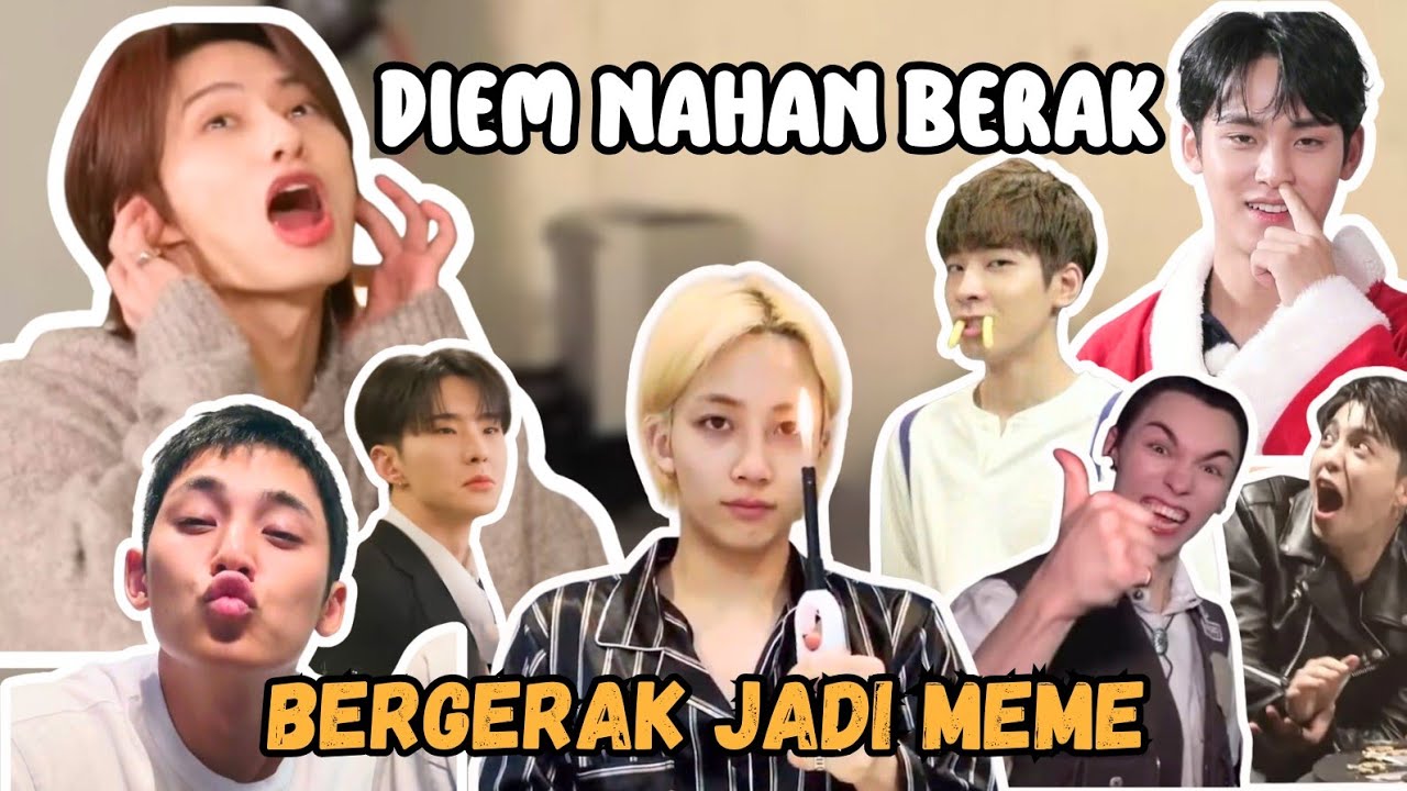 Asal Usul Meme Seventeen🌍Diem Nahan Berak, Bergerak Jadi Meme🌎 Seventeen Funny Moments