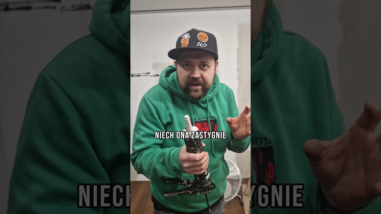 Jak zabezpieczyć klej montażowy po skończonej robocie #codziśrobimy #budowa  #klejmontażowy #mamut