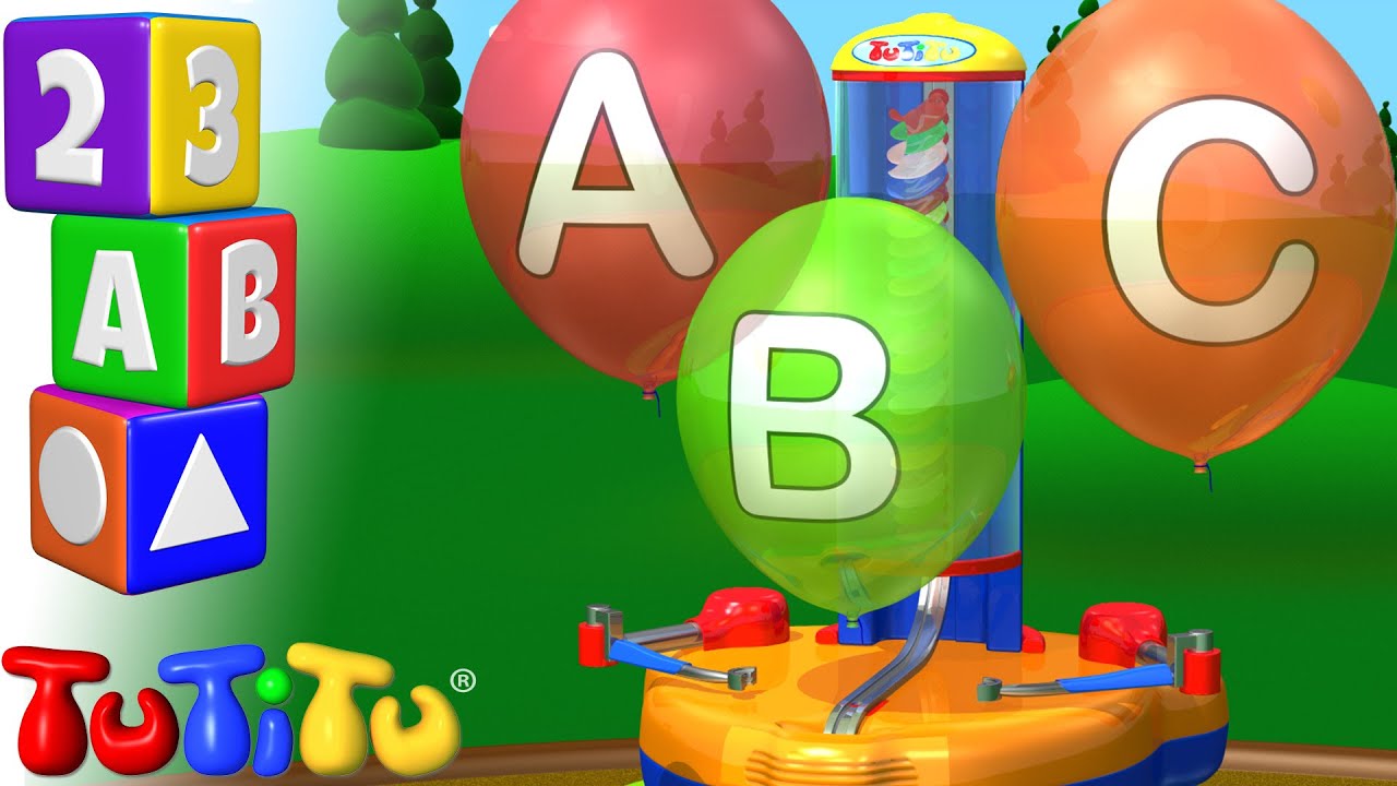 🅰️🅱️ ABC Musical com TuTiTu  Máquina de balão 🤩 Bebês Aprendem com Alegria! 🎵