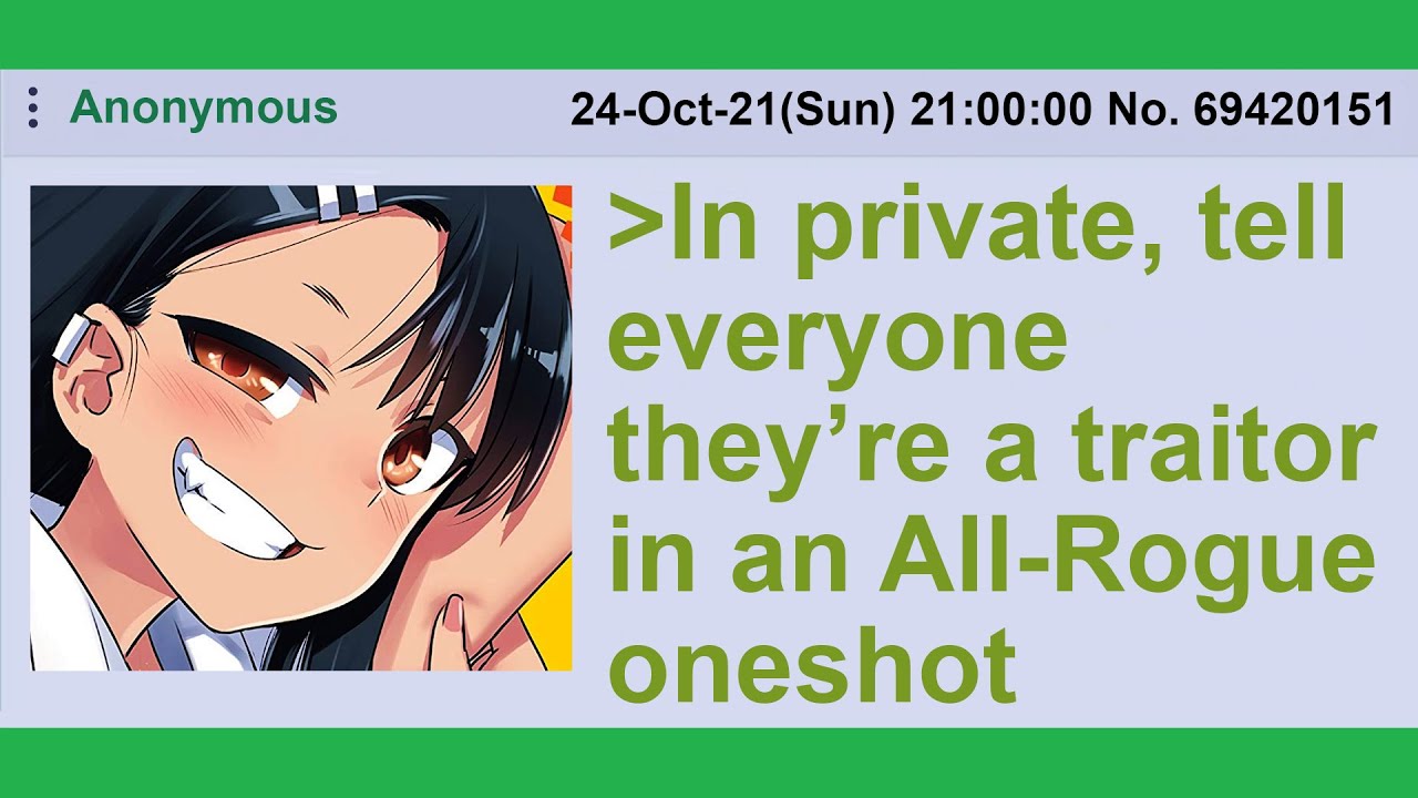 All-Rogue one-shot | r/DnDGreentext [#151]