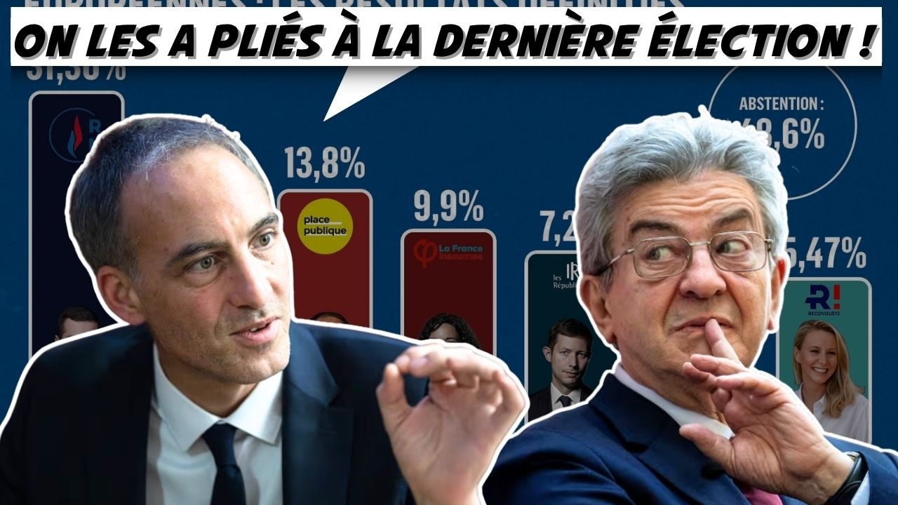 La r&eacute;ponse &eacute;tonnante de M&eacute;lenchon &agrave; Glucksmann qui veut le plier &agrave; la pr&eacute;sidentielle