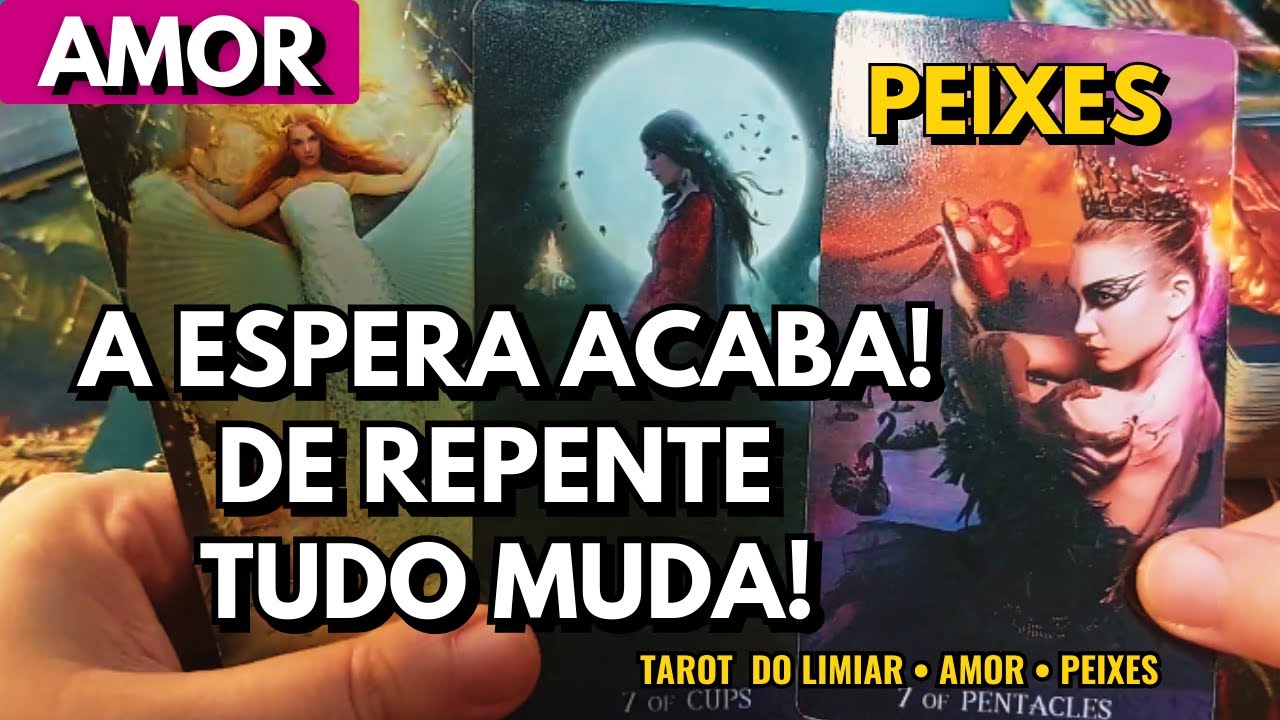 ♓️ PEIXES AMOR ❤️ UMA ESPERA TERMINA! ALGO TE SURPREENDE DE REPENTE!