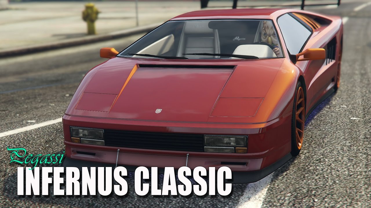GTA Online INFERNUS CLASSIC SHOWCASE - ROCKSTAR EDITOR PS4