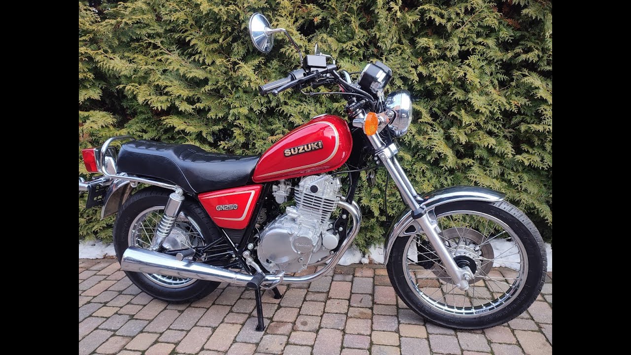 Suzuki GN 250. 1992 r tylko 10 tyś km!!!! z DE , Stan Kolekcjonerski