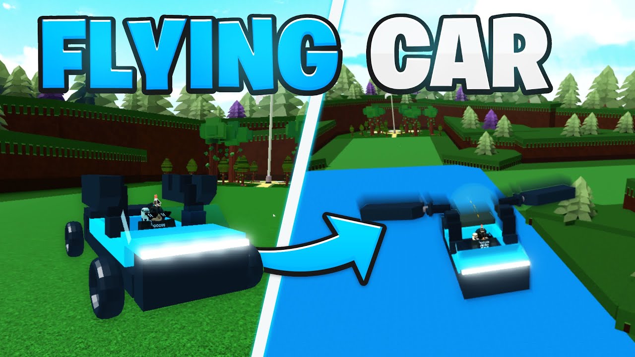 *NEW* FLYING CAR TUTORIAL | Build a boat for Treasure