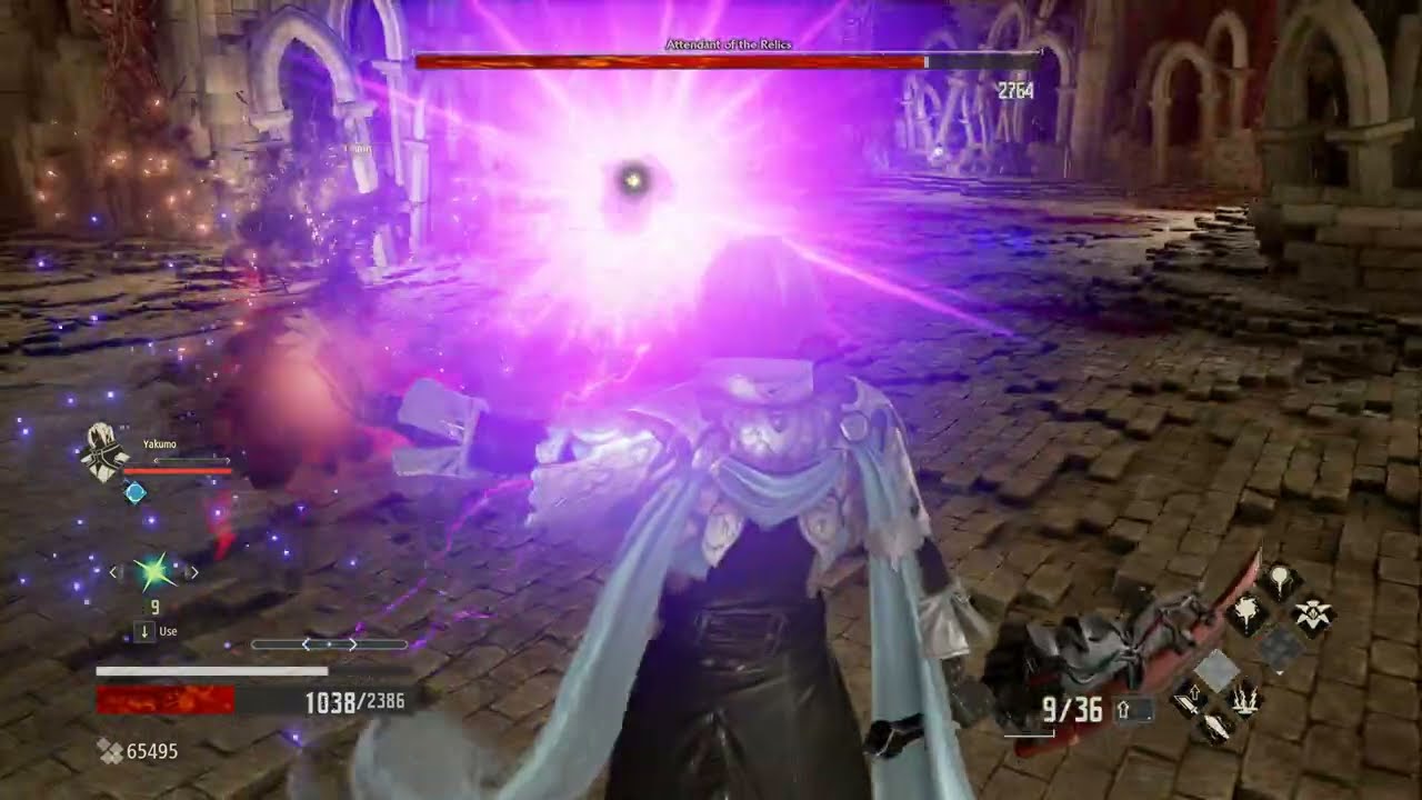Attendant of the Relic Boss Fight - Code Vein 4K UHD HDR Gameplay