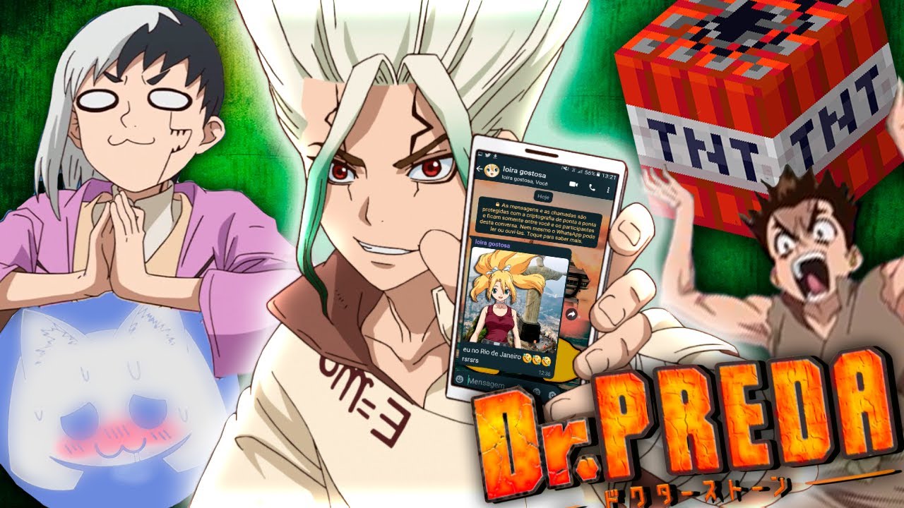 DR.STONE E A VIDA MINECRAFT #2