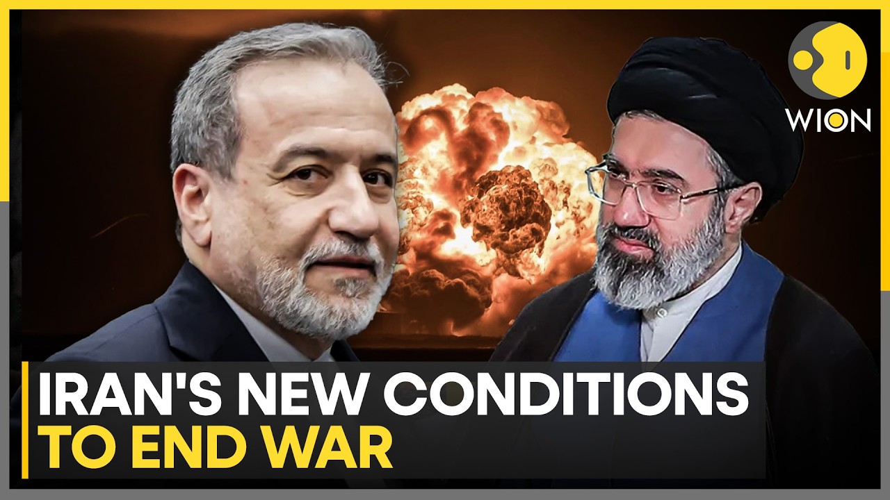 US-Iran War: Iran Sets New Conditions For Peace Deal To End War | WION World News