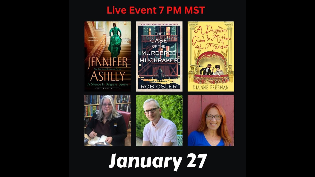 A Mini-Historicon: Jennifer Ashley and Rob Osler discuss their books with author-host Dianne Freeman