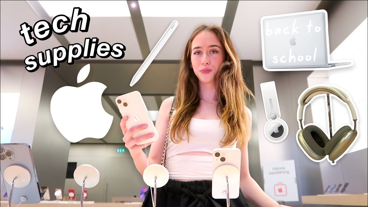Back To School Supplies Shopping at the Apple Store | Best school TECH products
