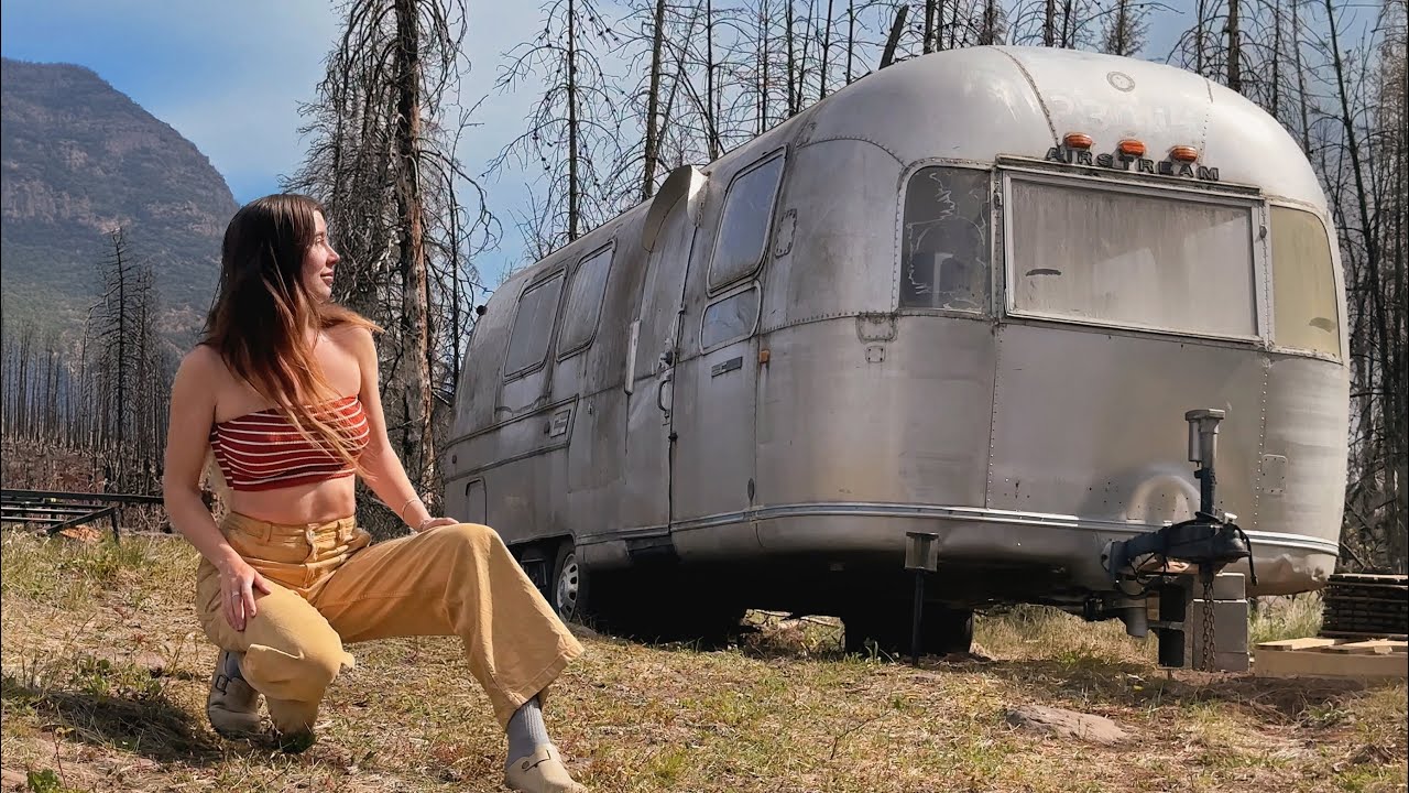 The mountain opened my Airstream like a tin can (its last ever trip)