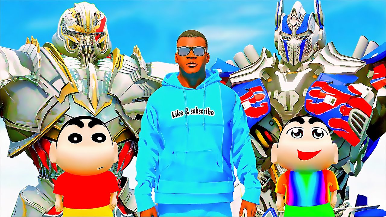 UPGRADING TRANSFORMER TO GOD TRANSFORMER TO DEAFT MEGATRON in GTA V | (GTA 5 MODS)