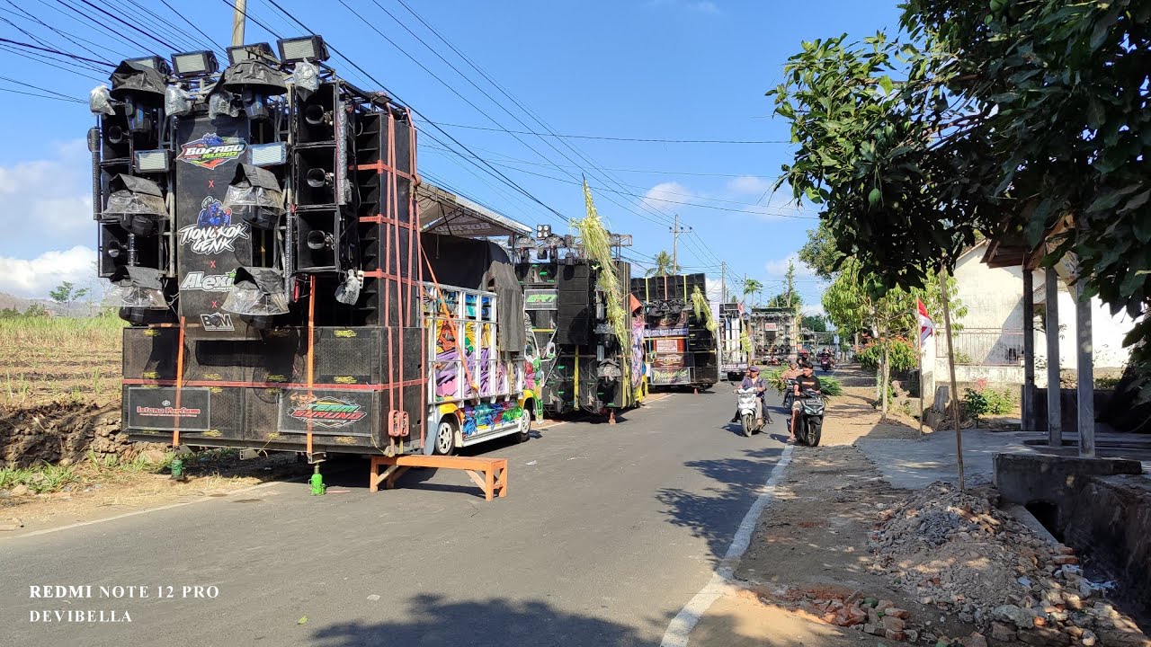 deretan sound karnaval kalipare. malang