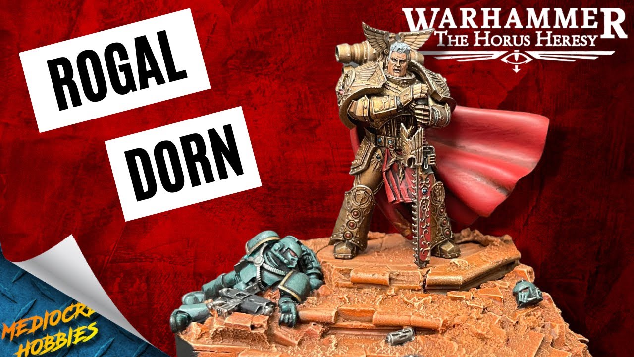 Heresy Made Easy! How to Paint Primarchs: Rogal Dorn!