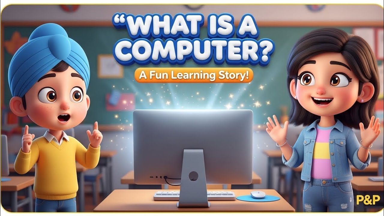 What Is a Computer? Fun Learning Story for Kids