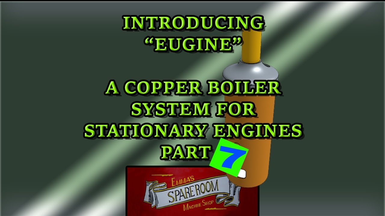 Eugene Boiler update Part 7- making a pattern