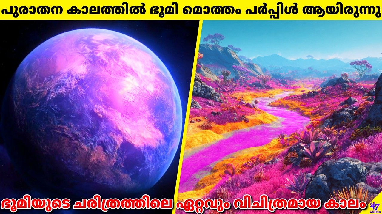 Millions Of Years Ago, Ancient Earth Was Completely Purple! | 47 ARENA