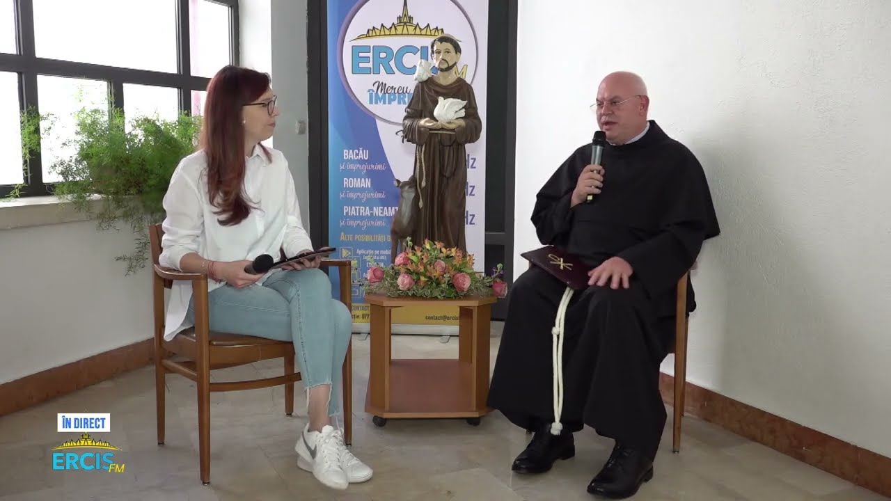 Institutul Teologic Franciscan din Roman: Transmisiune în direct Radio ERCIS FM (4 octombrie 2022)