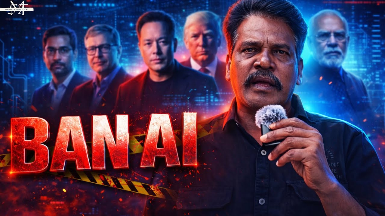 If AI Isn’t Banned, We Will Lose Our Jobs! || Manyala Srinu Talks