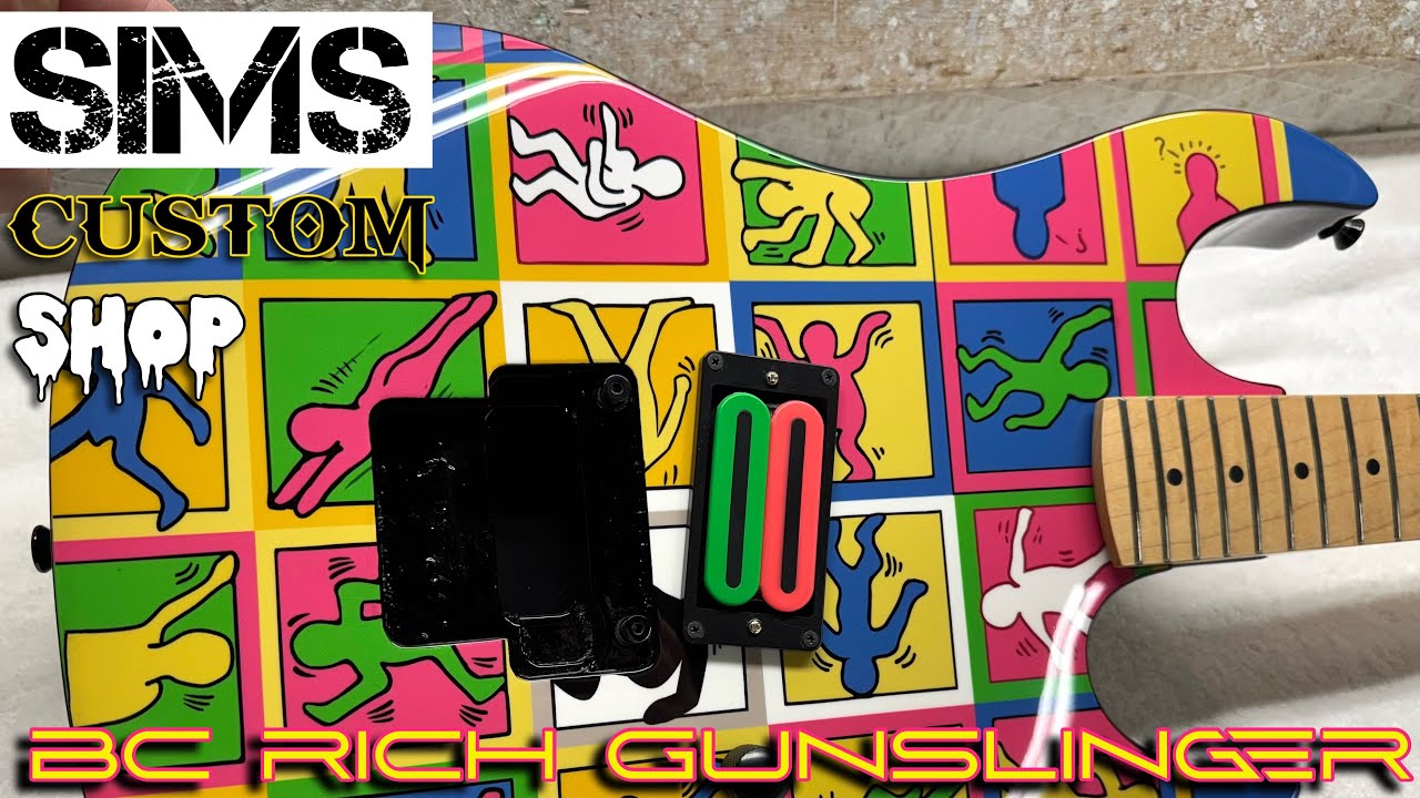 BC Rich Gunslinger - CC Deville Nothin But a Good Time guitar 1988