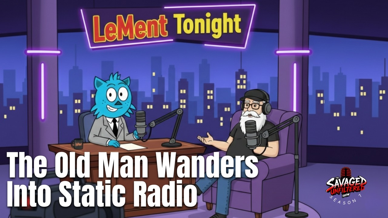 The Old Man Wanders Into Static Radio @staticradiopodcast #comedy #outtakes #college