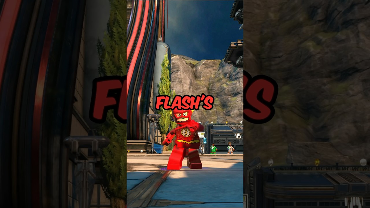 Знаете ли вы, что в Lego DC Super-Villains можно увеличить скорость Флэша? #видеоигры #legodc