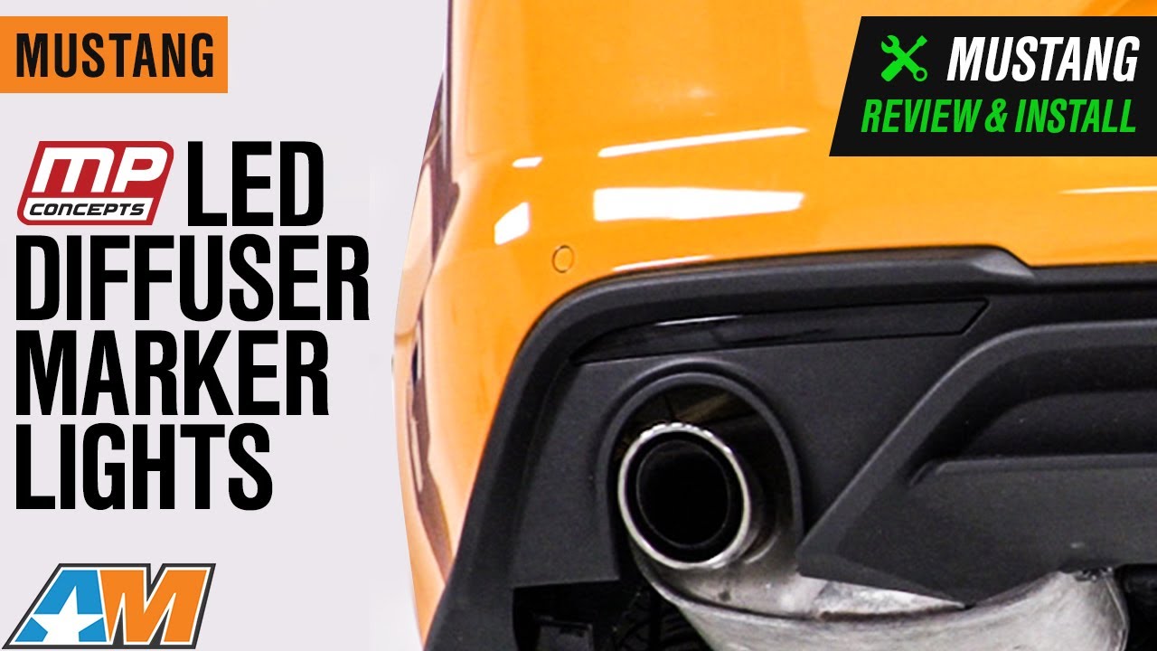2018-2021 Mustang MP Concepts LED Diffuser Marker Lights Review & Install