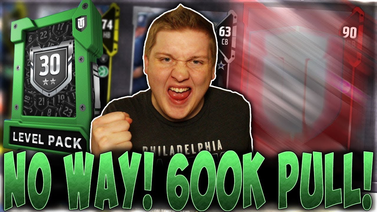 NO WAY! 600K PULL! | INSANE 90 OVR PULL FROM MUT LEVEL CAP PACK! | MUT 18 PACK OPENING