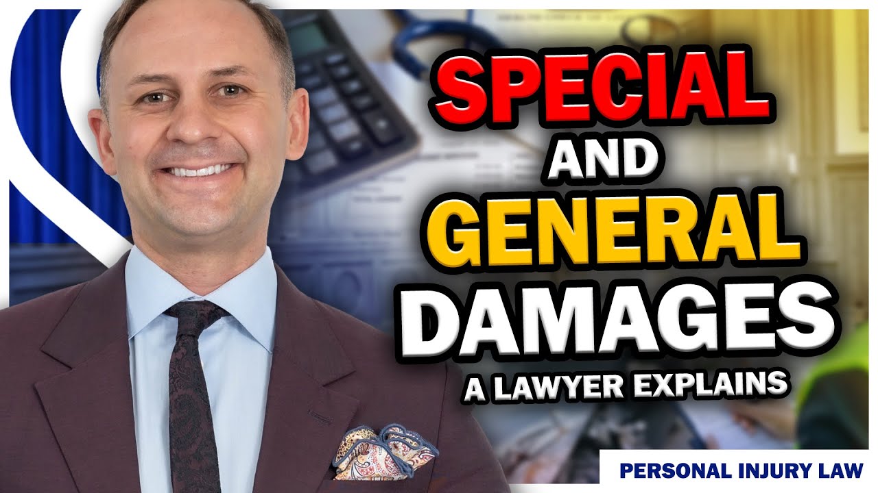 DIFFERENCE BETWEEN SPECIAL AND GENERAL DAMAGES #personalinjurylawyer