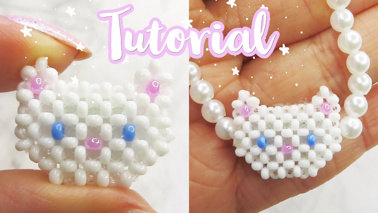 Seed Bead Cat Tutorial | Cute Pendant For Handmade Jewelry