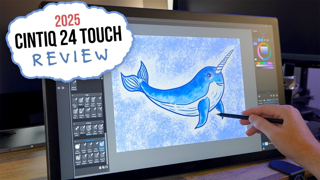 2025 Wacom Cintiq 24 Touch (Review)