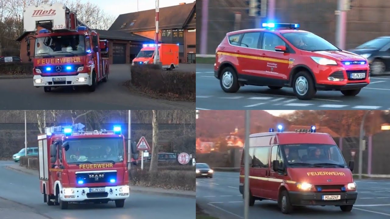 [Großalarm Porta Westfalica] Einsatz für den Löschzug und die Freiwillige Feuerwehr
