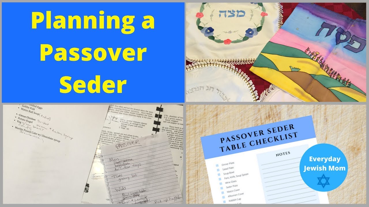 Planning a Passover Seder: A Stress-Free Guide