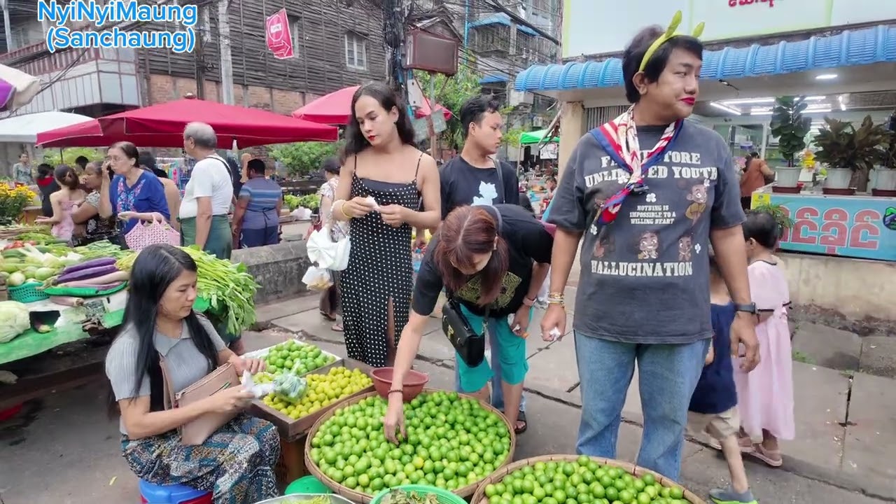 ကန်တော်လေး မြန်မာ့ဂုဏ်ရည် လမ်းမှာ စျေးပတ်ဝယ်ကျမယ်….