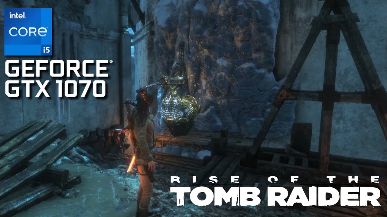 Rise of the Tomb Raider - Find a way to destroy the Gate - GTX 1070 - Intel i5 11400F