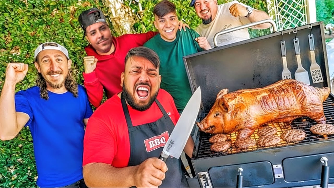 FIZ UM GRANDE CHURRASCO PARA O RENATO GARCIA